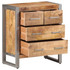 Komoda od grubog drva manga 60 x 35 x 70 cm 323485 Komoda od grubog drva manga 60 x 35 x 70 cm 323485