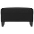 Klupa crna 70 x 35 x 41 cm od umjetne kože 349439 Klupa crna 70 x 35 x 41 cm od umjetne kože 349439