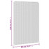 Magnetski prozorski zaslon protiv insekata bijeli 80x120 cm 153849