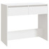 Konzolni stol bijeli 89 x 41 x 76,5 cm čelični 809566 Konzolni stol bijeli 89 x 41 x 76,5 cm čelični 809566