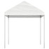 Sjenica s krovom bijela 20,07 x 2,28 x 2,69 m polietilen 3155509