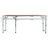 Sklopivi stol za kampiranje aluminijski 180 x 60 cm 48174 Sklopivi stol za kampiranje aluminijski 180 x 60 cm 48174