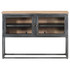 Komoda siva 100 x 30 x 70 cm od masivnog bagremovog drva 323502 Komoda siva 100 x 30 x 70 cm od masivnog bagremovog drva 323502