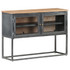 Komoda siva 100 x 30 x 70 cm od masivnog bagremovog drva 323502 Komoda siva 100 x 30 x 70 cm od masivnog bagremovog drva 323502
