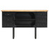 Komoda 110 x 30 x 65 cm od masivnog grubog drva manga i čelika 321571 Komoda 110 x 30 x 65 cm od masivnog grubog drva manga i čelika 321571