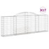 Lučne gabionske košare 17kom 300x30x100/120cm pocinčano željezo 3146534 Lučne gabionske košare 17kom 300x30x100/120cm pocinčano željezo 3146534