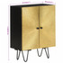 Komoda 55 x 30 x 75 cm od masivnog drva manga 351623 Komoda 55 x 30 x 75 cm od masivnog drva manga 351623