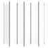 Sobna pregrada s 6 panela bijela 300 x 220 cm od tkanine 350206 Sobna pregrada s 6 panela bijela 300 x 220 cm od tkanine 350206