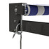 Tenda na uvlačenje plavo-bijela 4 x 3 m od tkanine i aluminija 3154448