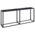 Konzolni stol boja crnog mramora 180x35x75,5 cm kaljeno staklo 331685 Konzolni stol boja crnog mramora 180x35x75,5 cm kaljeno staklo 331685