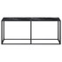 Konzolni stol boja crnog mramora 180x35x75,5 cm kaljeno staklo 331685 Konzolni stol boja crnog mramora 180x35x75,5 cm kaljeno staklo 331685