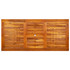 Vrtni blagovaonski stol (120-170) x 80 x 75 cm od drva bagrema 316568