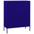 Ormarić za pohranu modri 80 x 35 x 101,5 cm čelični 336154 Ormarić za pohranu modri 80 x 35 x 101,5 cm čelični 336154