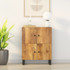 Komoda s 4 vrata 60 x 33 x 75 cm od masivnog drva manga 352920 Komoda s 4 vrata 60 x 33 x 75 cm od masivnog drva manga 352920