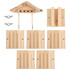 314814  Bee Hotel Solid Firwood 22x20x20 cm 314814