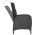 3-dijelni vrtni bistro set od poliratana i drva bagrema crni 3058537