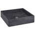 Umivaonik crni 40 x 40 x 10 cm mramorni 149169