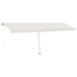 Samostojeća tenda na ručno uvlačenje 600 x 300 cm krem 3069597