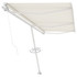 Samostojeća tenda na ručno uvlačenje 600 x 300 cm krem 3069597