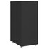 Mobilni ormarić za spise crni 28 x 41 x 69 cm metalni 335918