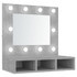 Kupaonski ormarić s ogledalom LED boja betona 60 x 31,5 x 62 cm 808886 Kupaonski ormarić s ogledalom LED boja betona 60 x 31,5 x 62 cm 808886
