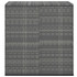 Kutija za vrtne jastuke od PE ratana 100 x 49 x 103,5 cm siva 317225 Kutija za vrtne jastuke od PE ratana 100 x 49 x 103,5 cm siva 317225
