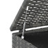 Kutija za vrtne jastuke od PE ratana 100 x 49 x 103,5 cm siva 317225 Kutija za vrtne jastuke od PE ratana 100 x 49 x 103,5 cm siva 317225