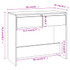 Konzolni stol crni 89 x 41 x 76,5 cm čelični 809567 Konzolni stol crni 89 x 41 x 76,5 cm čelični 809567
