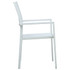 7-dijelni vrtni blagovaonski set crno-bijeli 3099279