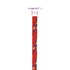 Brodski konop crveni 2 mm 100 m od polipropilena 152372