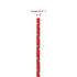 Brodski konop crveni 6 mm 50 m od polipropilena 152391