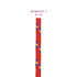 Brodski konop crveni 10 mm 25 m od polipropilena 152400