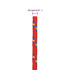 Brodski konop crveni 10 mm 100 m od polipropilena 152402