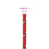 Brodski konop crveni 3 mm 25 m od polipropilena 152375