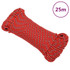 Brodski konop crveni 4 mm 25 m od polipropilena 152380