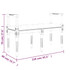 Klupa crna 110 x 40 x 70 cm baršunasta 344428 Klupa crna 110 x 40 x 70 cm baršunasta 344428