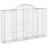 Lučne gabionske košare 13kom 200x30x120/140cm pocinčano željezo 3146142 Lučne gabionske košare 13kom 200x30x120/140cm pocinčano željezo 3146142