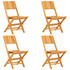 5-dijelni vrtni blagovaonski set od masivne tikovine 3155007