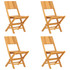 5-dijelni vrtni blagovaonski set od masivne tikovine 3155038