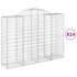 Lučne gabionske košare 14kom 200x50x140/160cm pocinčano željezo 3146374 Lučne gabionske košare 14kom 200x50x140/160cm pocinčano željezo 3146374