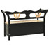 Klupa crna 107 x 45 x 75,5 cm od masivne jelovine 351776 Klupa crna 107 x 45 x 75,5 cm od masivne jelovine 351776