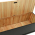 Klupa crna 107 x 45 x 75,5 cm od masivne jelovine 351776 Klupa crna 107 x 45 x 75,5 cm od masivne jelovine 351776