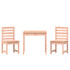 3-dijelni vrtni bistro set od masivnog drva duglazije 3154676