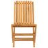 Sklopive vrtne stolice 2 kom 47x47x89 cm od masivne tikovine 362757