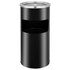 Zidna kanta za smeće s pepeljarom čelična 26 L crna 51096