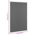 Prozorski zaslon protiv insekata antracit 90 x 120 cm 153839