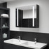 LED kupaonski ormarić s ogledalom 89 x 14 x 62 cm 325544 LED kupaonski ormarić s ogledalom 89 x 14 x 62 cm 325544