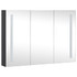 LED kupaonski ormarić s ogledalom 89 x 14 x 62 cm 325544 LED kupaonski ormarić s ogledalom 89 x 14 x 62 cm 325544