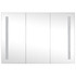 LED kupaonski ormarić s ogledalom 89 x 14 x 62 cm 325544 LED kupaonski ormarić s ogledalom 89 x 14 x 62 cm 325544