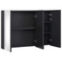 LED kupaonski ormarić s ogledalom 89 x 14 x 62 cm 325544 LED kupaonski ormarić s ogledalom 89 x 14 x 62 cm 325544